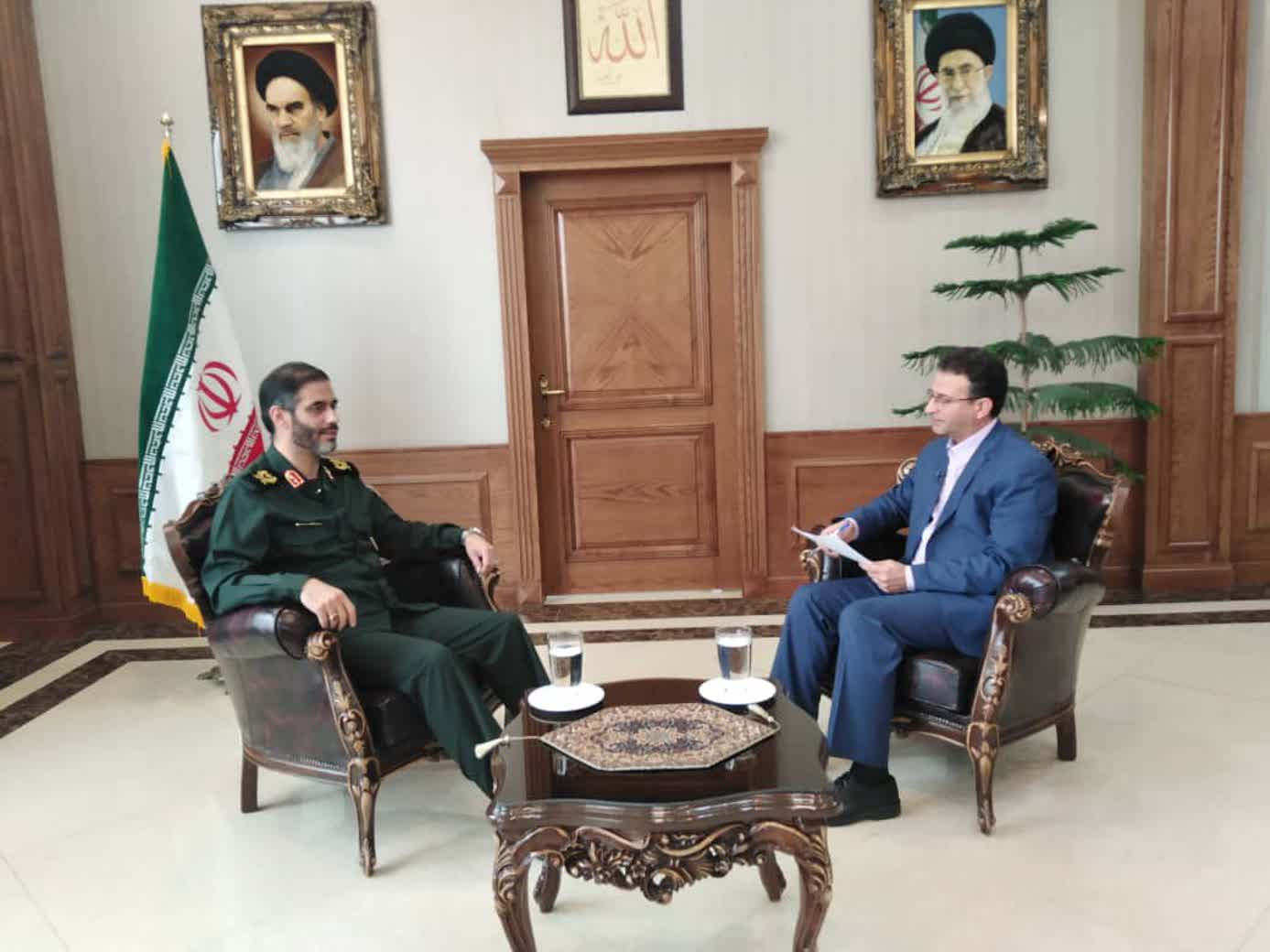 فرمانده قرارگاه سازندگی خاتم الانبیا به شبکه العالم می آید