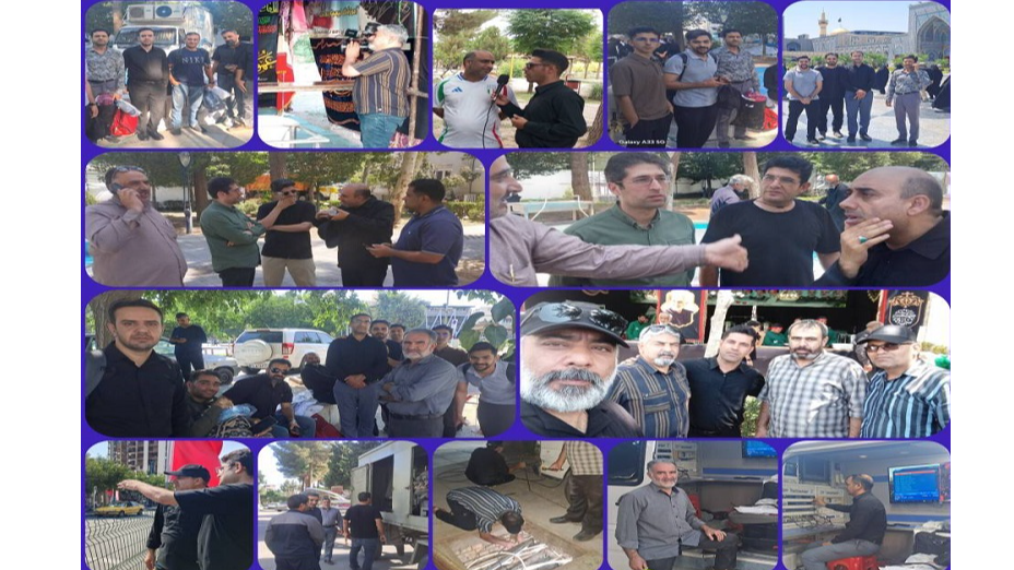 عشق و ارادت جهادگران صداوسیمای کرمان به رهبر شهید با روایت‌های رسانه‌ای