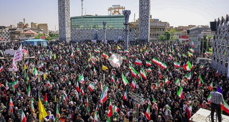 گزارش خبرنگار العالم از رزمایش جان‌فدا