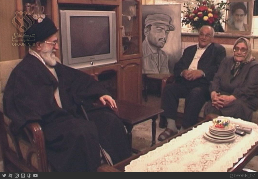 روزی که رهبر میهمان خانواده سرباز واهیک شد