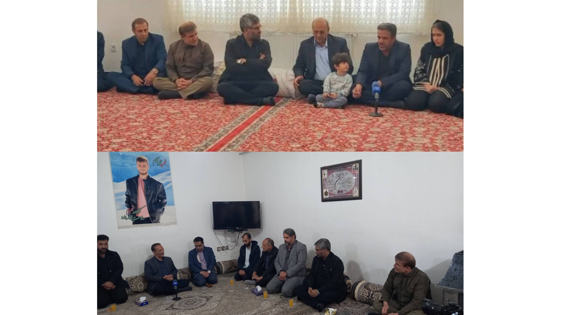 دیدار معاون استان‌ها با خانواده شهدای جنگ رمضان استان کهگیلویه و بویراحمد