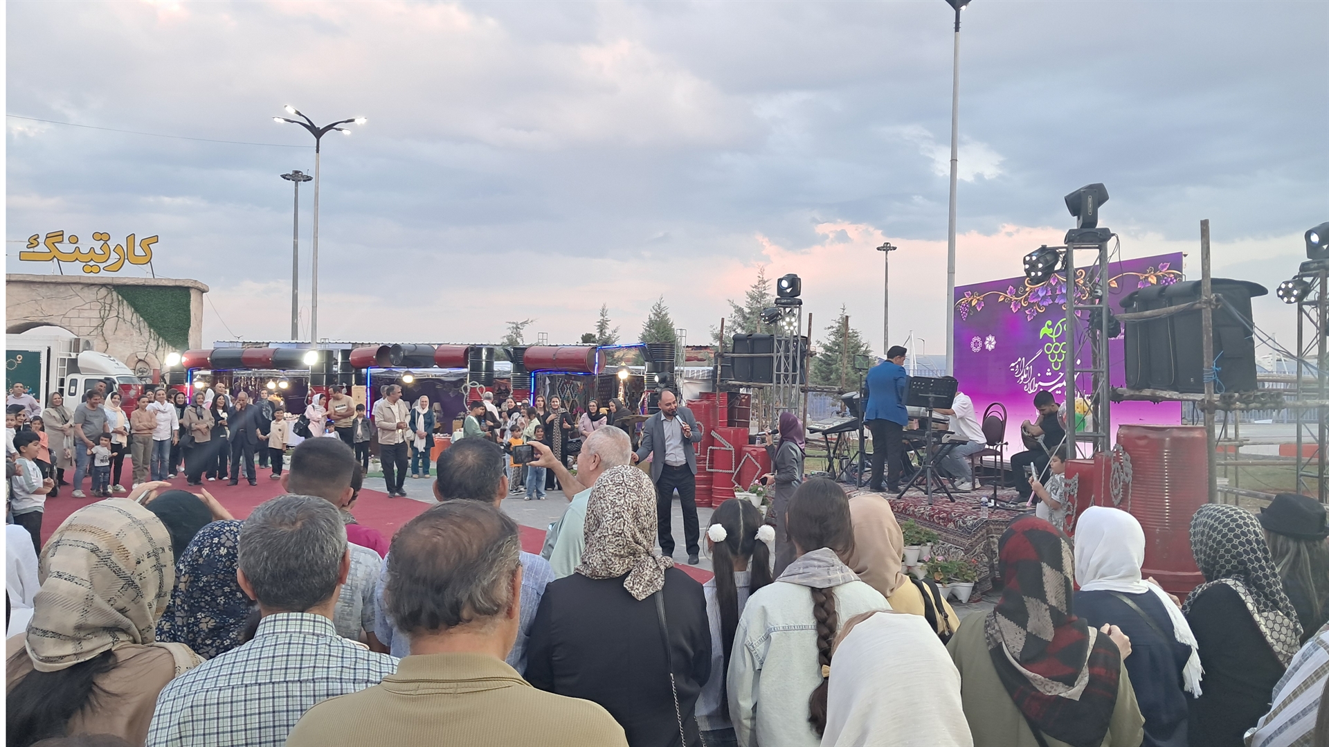 سنگ تمام صداوسیمای آذربایجان غربی در «جشنواره انگور ارومیه»